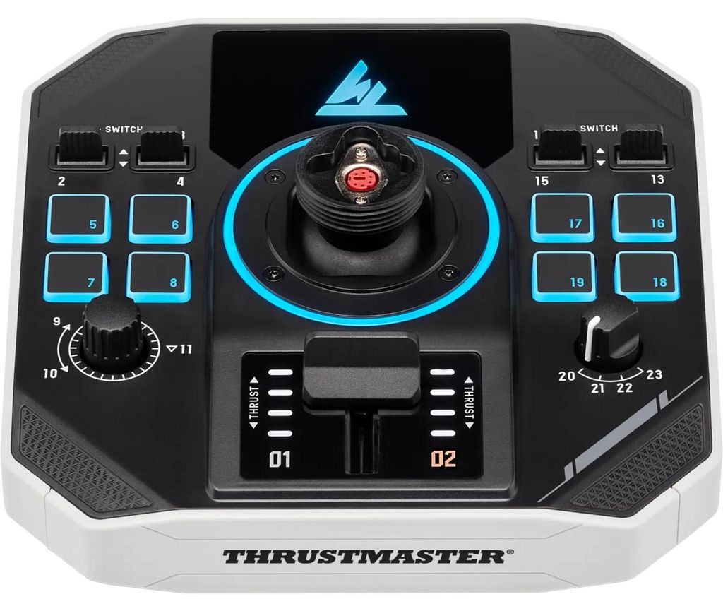 Thrustmaster Sol-R 2 HOSAS Space Sim Duo Nero, Bianco USB Immagine del prodotto 