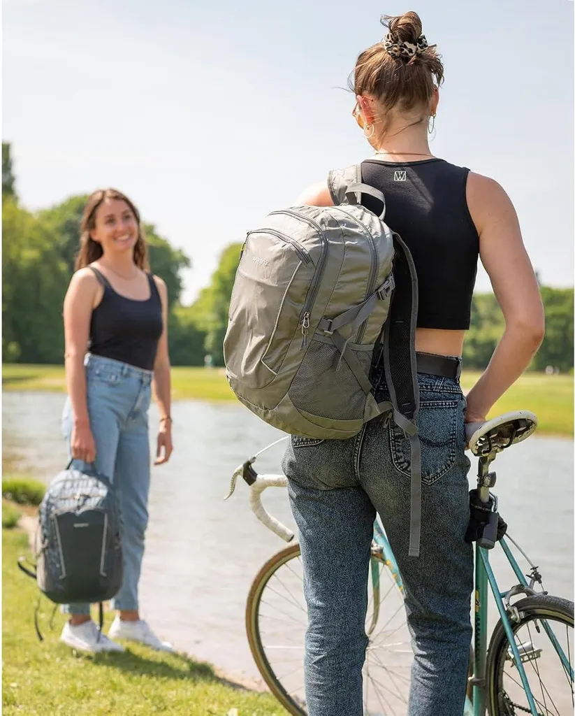 Sac à dos pliable pour camping et randonnée 28L - Idéal pour l'extérieur