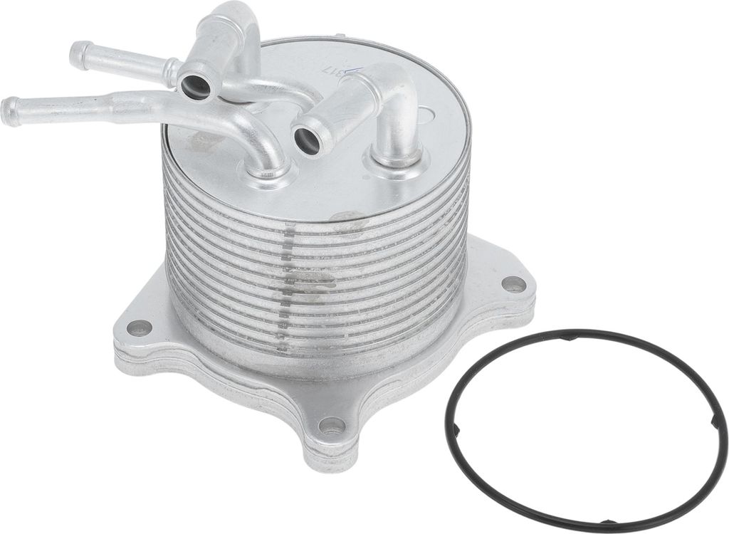 1 Satz Motoröl-Kühler für Mitsubishi Lancer 2008-2017 Aluminiumlegierung Silberton Getriebeöl-Kühler Trans-Kühler