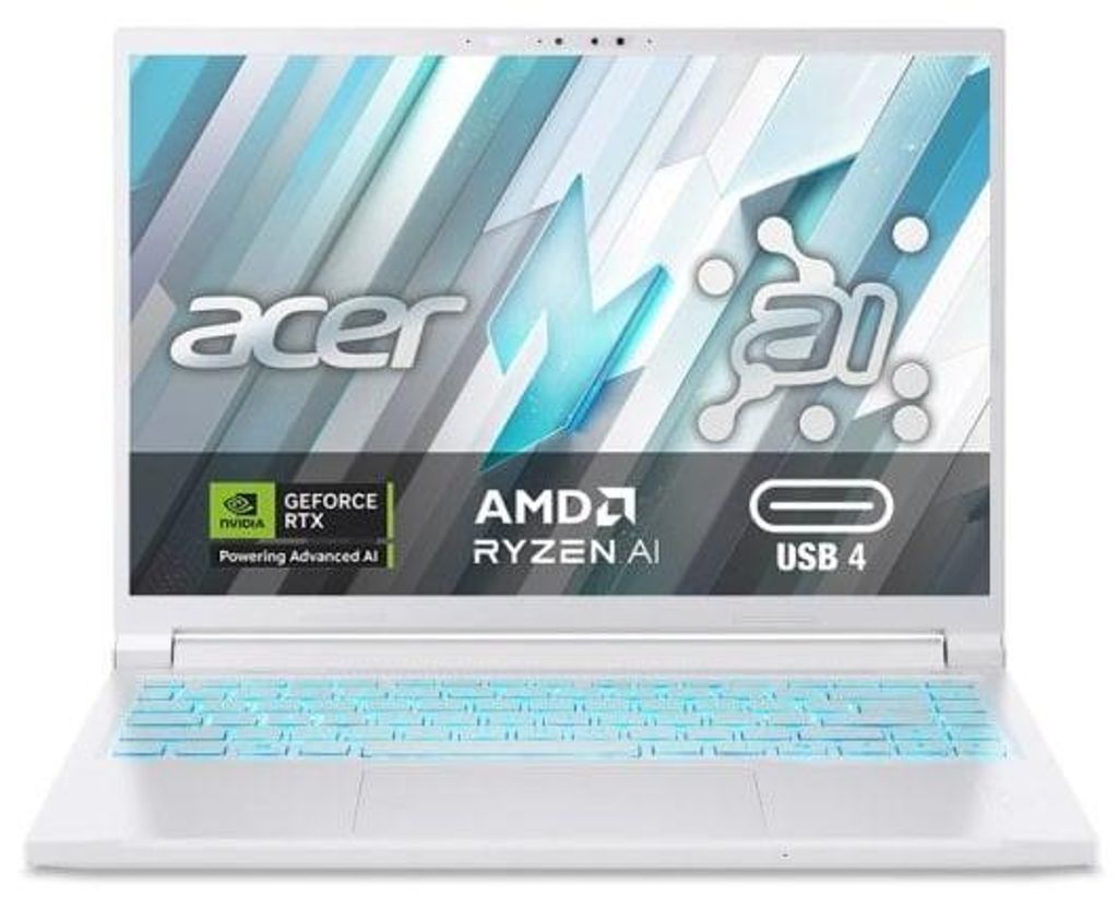 Acer Nitro V 14 AI ANV14-62-R2US, AMD Ryzen AI 7, 3,5 GHz, 36,8 cm (14.5"), 2560 x 1600 Pixel, 32 GB, 1 TB