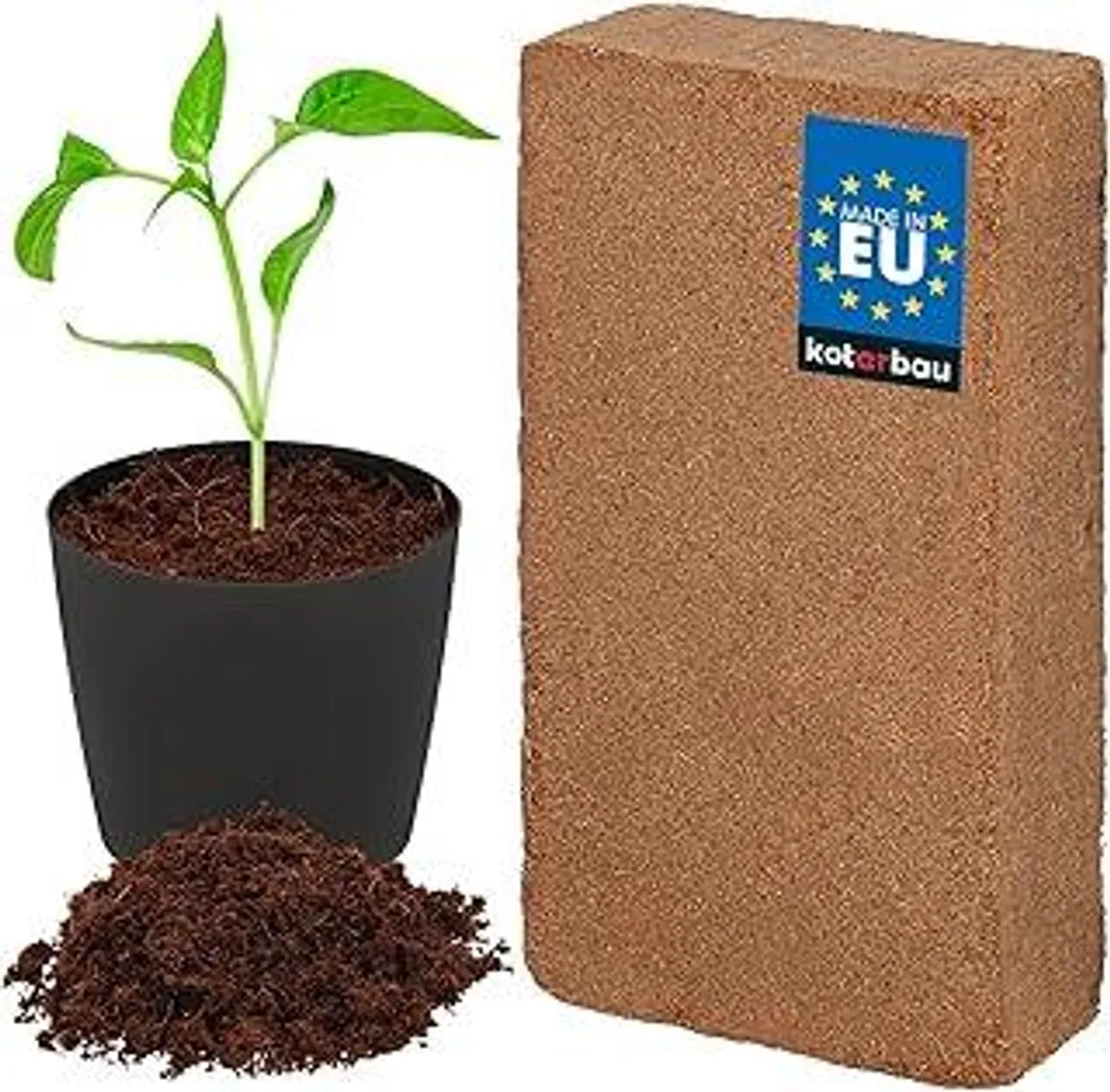 KOTARBAU Substrato Cocco Professionale 650g - Resa 7 Litri Alta Qualità