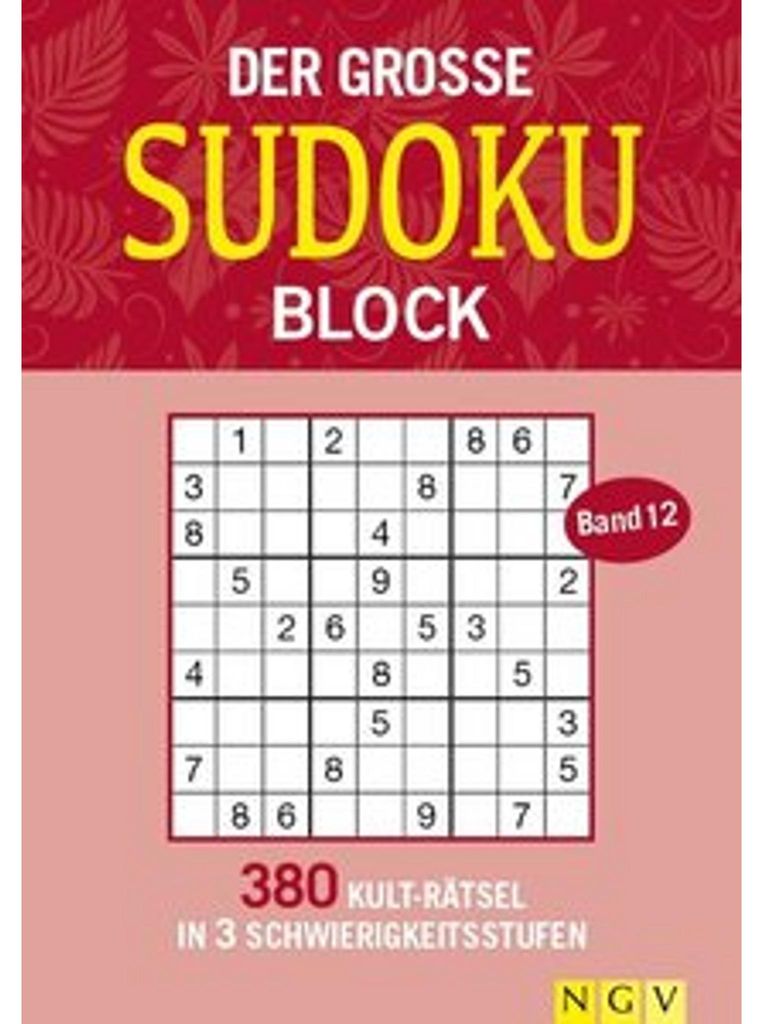 Der große Sudoku Block Band 12 Image du produit 
