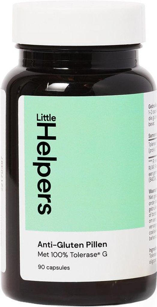 Little Helpers® Anti-Gluten Pillen – 100% Tolerase® G – Productafbeelding 