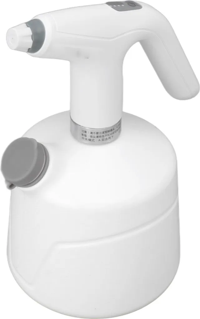 Pulvérisateur électrique blanc grande capacité rechargeable pour jardin