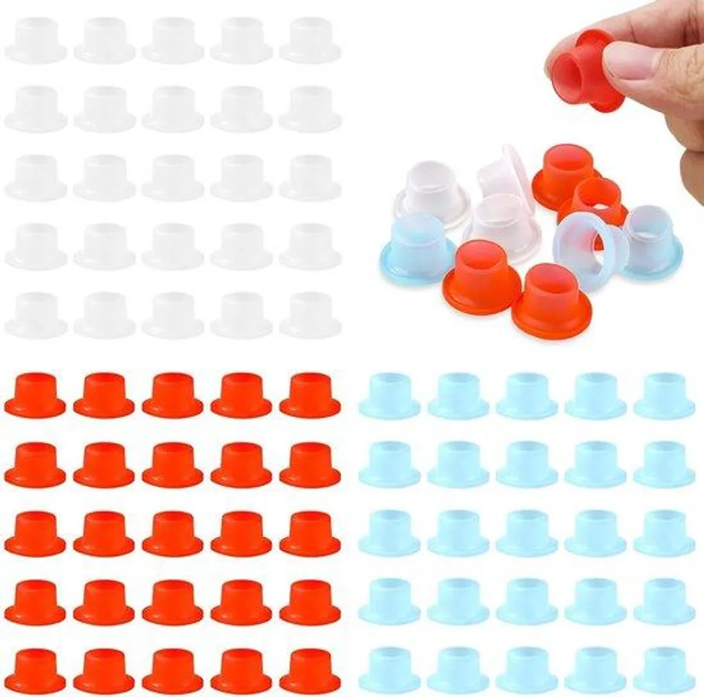 Allecto Jeu de 90 Joints Universels 4 Voies avec Embouts en Silicone