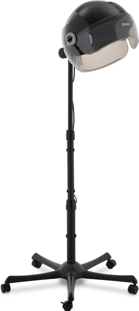 Sèche-cheveux casque physa 1650 W noir : fini les séchages longs