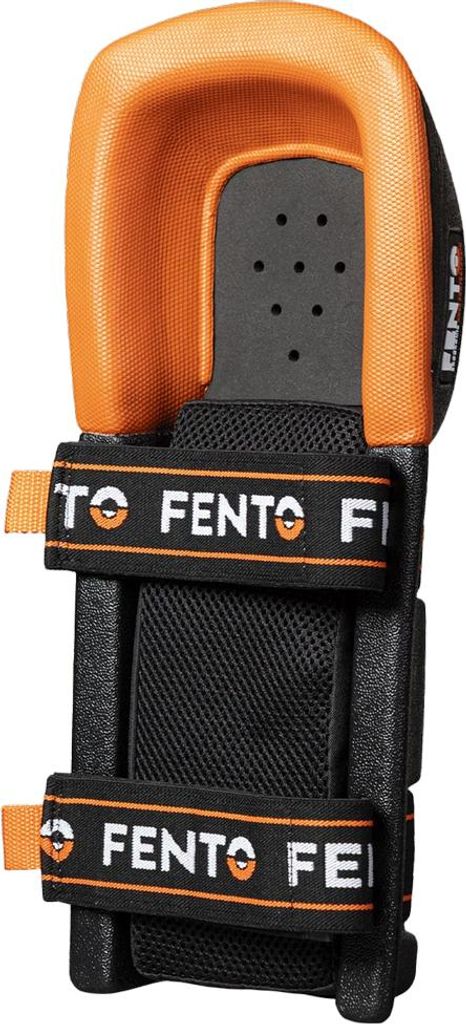 Fento - "Max" Hartkappen-Knieschützer (2er-Pack) FS11952 (Einheitsgröße) (Schwarz/Orange)