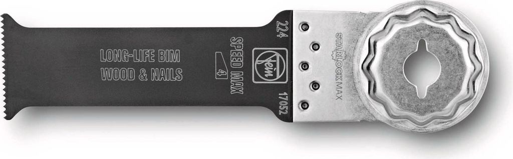 FEIN E-Cut Long-Life-Sägeblatt, Länge 90 mm, Breite 32 mm, VE 10 St, Aufnahme SLM