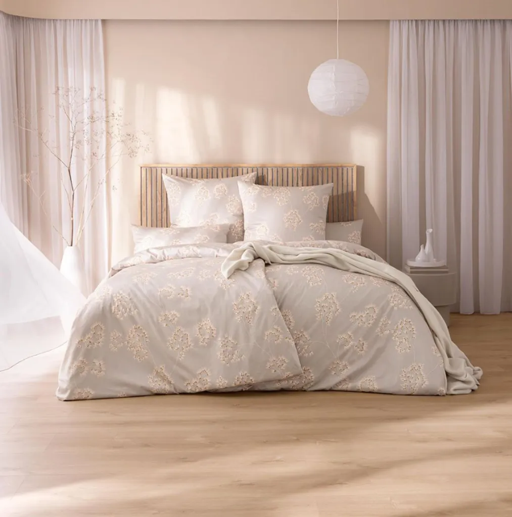Linge de lit Antje ESTELLA : fini le repassage avec le jersey interlock - 2