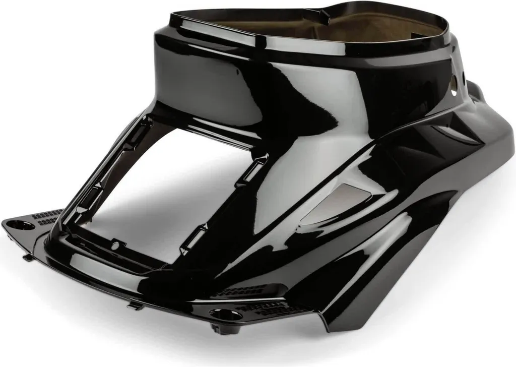 Carénage moteur Str8 noir pour Yamaha BWS avant 2004 - Pièce d'origine