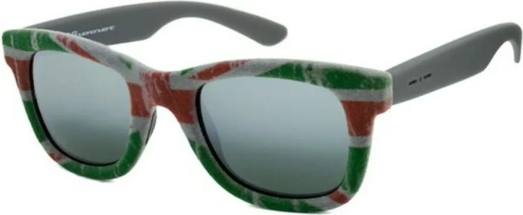 Lunettes de soleil Italia Independent 0090V Velvet Vert et Gris Unisex