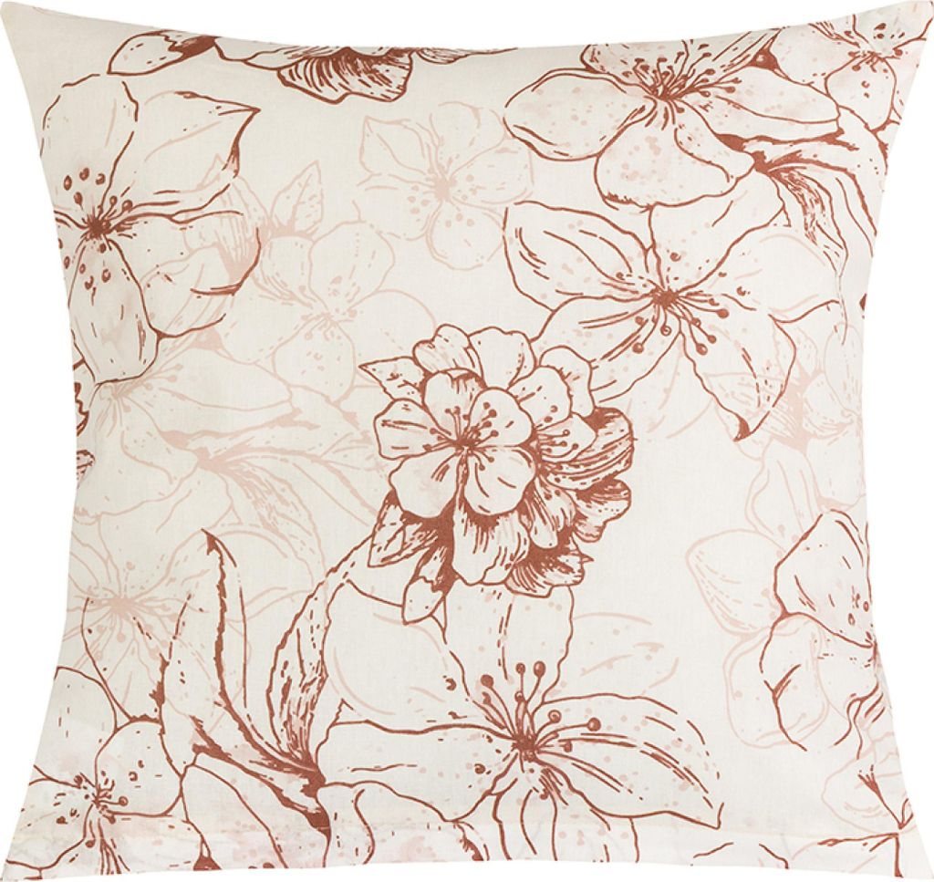 Baumwoll-Laken - 40x40 cm - Burgund,Weiß