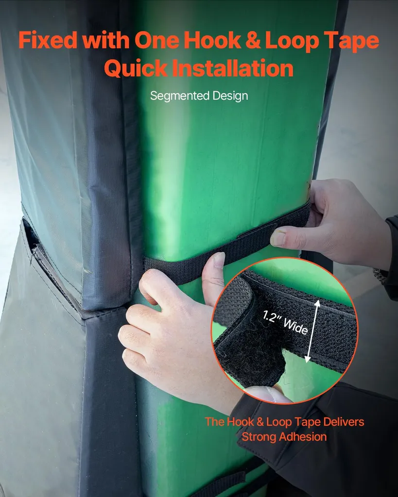 Rembourrage de Protection de Basket Imperméable pour Poteau Extérieur