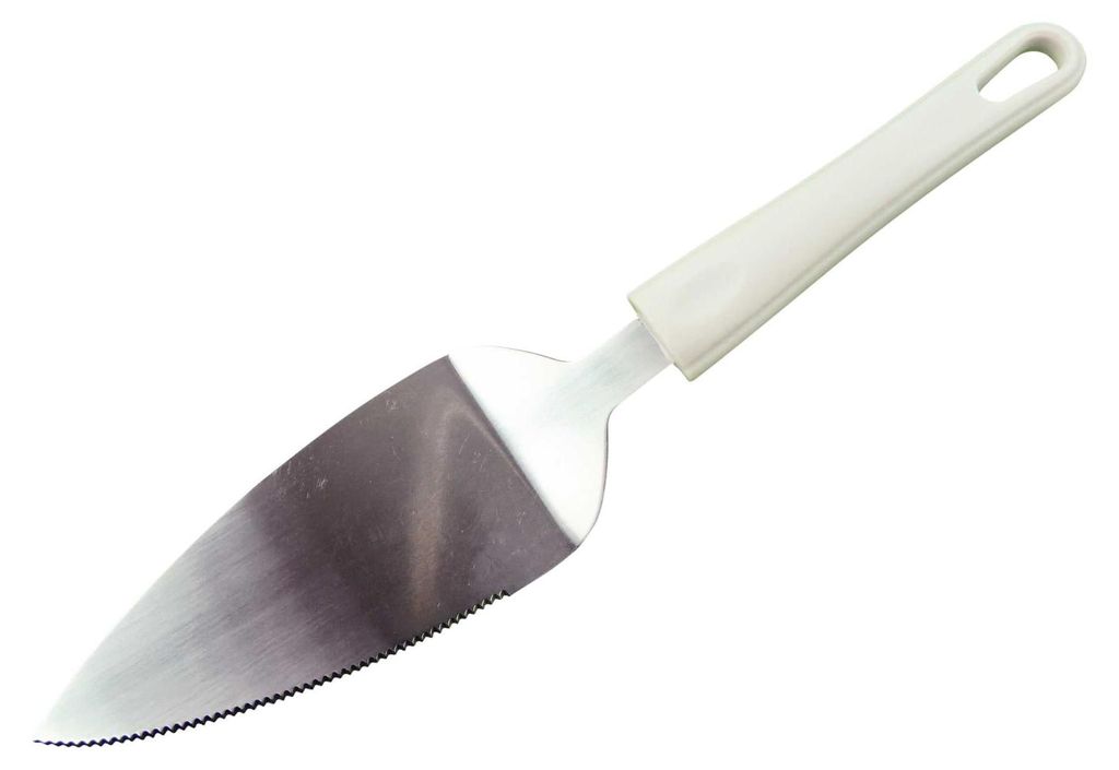 Aro Houseware Tortenheber, Tortenschneider, Edelstahl, weißer Griff