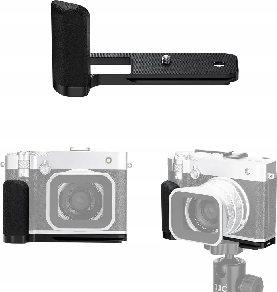 Cage Vidéo GFX 100RF avec Grip Ergonomique et Fixations Multiples - Noir
