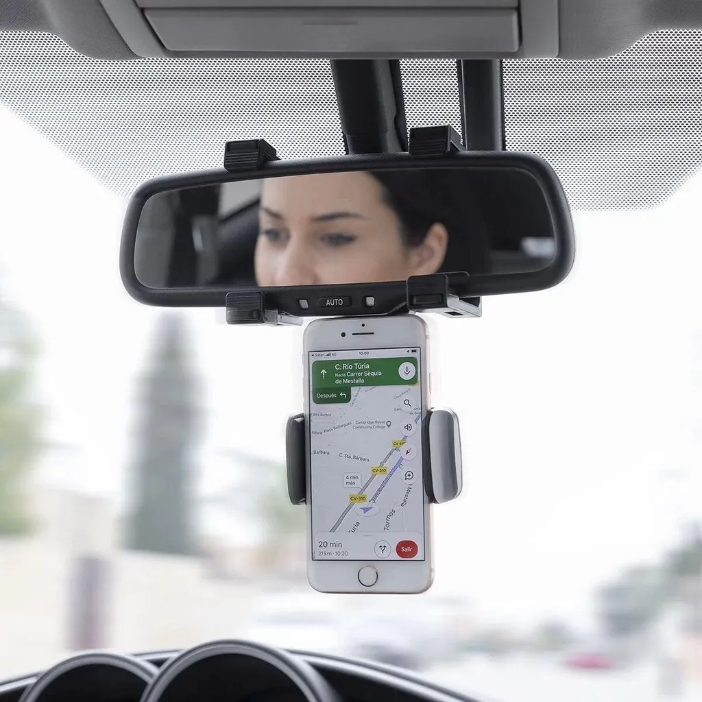 Supporto Smartphone per Specchietto Auto Stropp | Viaggia in Sicurezza - 7