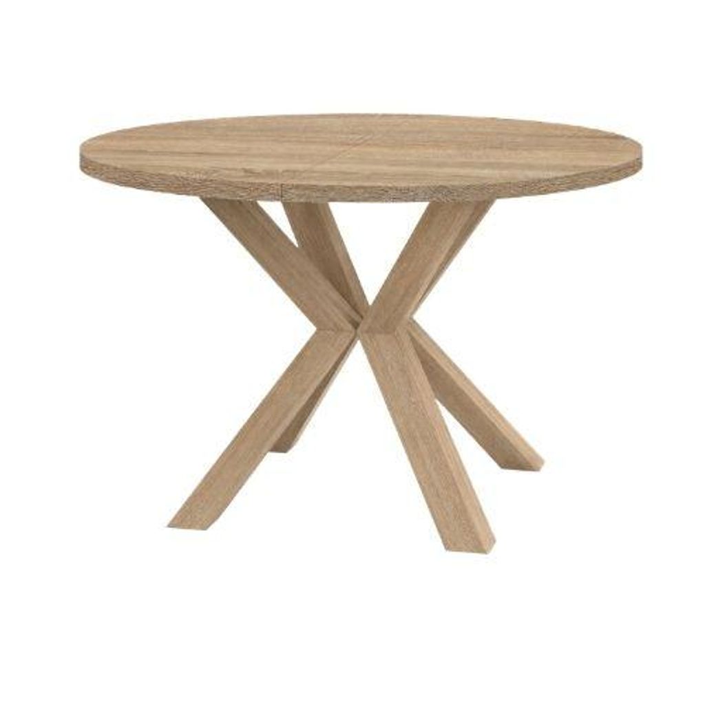 Table ronde à rallonges pour salle à manger RAL avec pieds Image du produit 