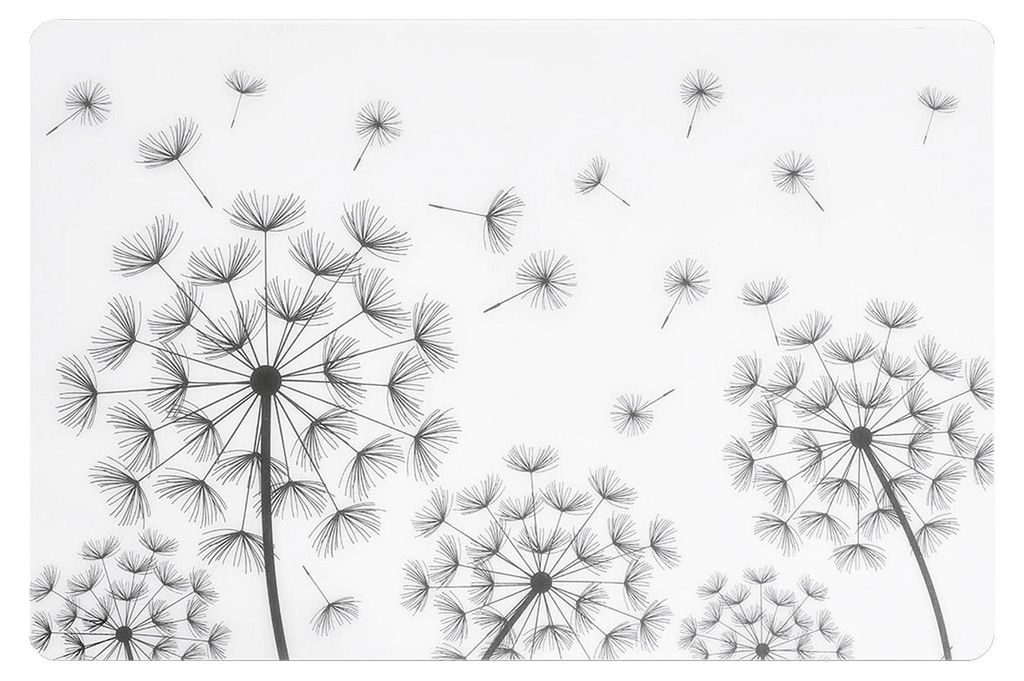ZELLER PRESENT Tischset Pusteblume 45x30 tran 12 Stück Zdjęcie produktu 