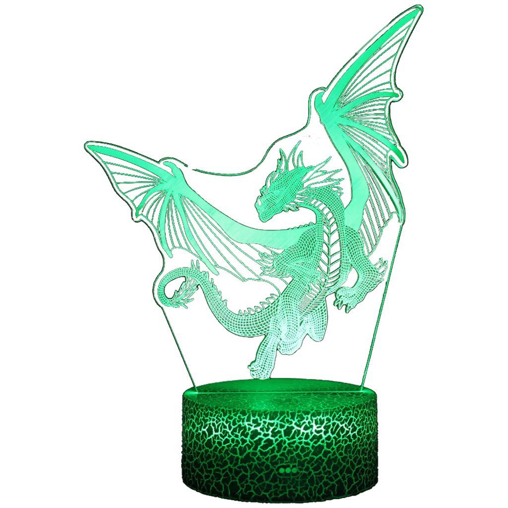 Dinosaurier Nachtlicht Geschenke,Nachtlampe Spielzeug mit 16 Farbwechsel und Fernbedienung, Geschenke für Jungen ab 4 5 6+ Jahre,(LC-1734)