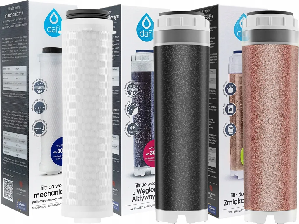 Solution Anti-Calcaire et Goût Chlore Dafi Filtre Sédiment Résine Charbon