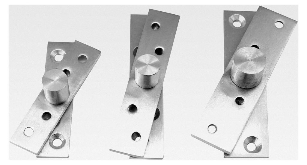 Drehteller Kreuzplatte Drehscharnier für Schranktüren (98x25mm)
