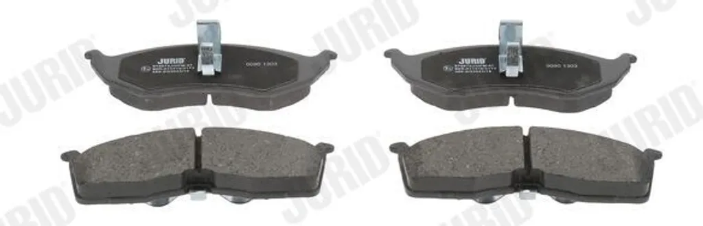 Plaquettes de frein JURID 573072J pour CHRYSLER Voyager Grand Voyager III