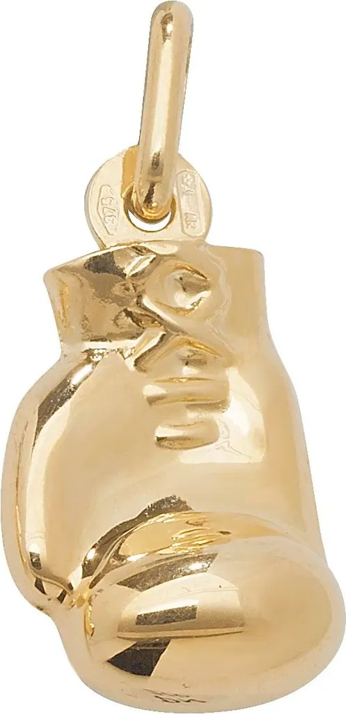 Médaille en or jaune pour femme pendentif moderne de 23mm