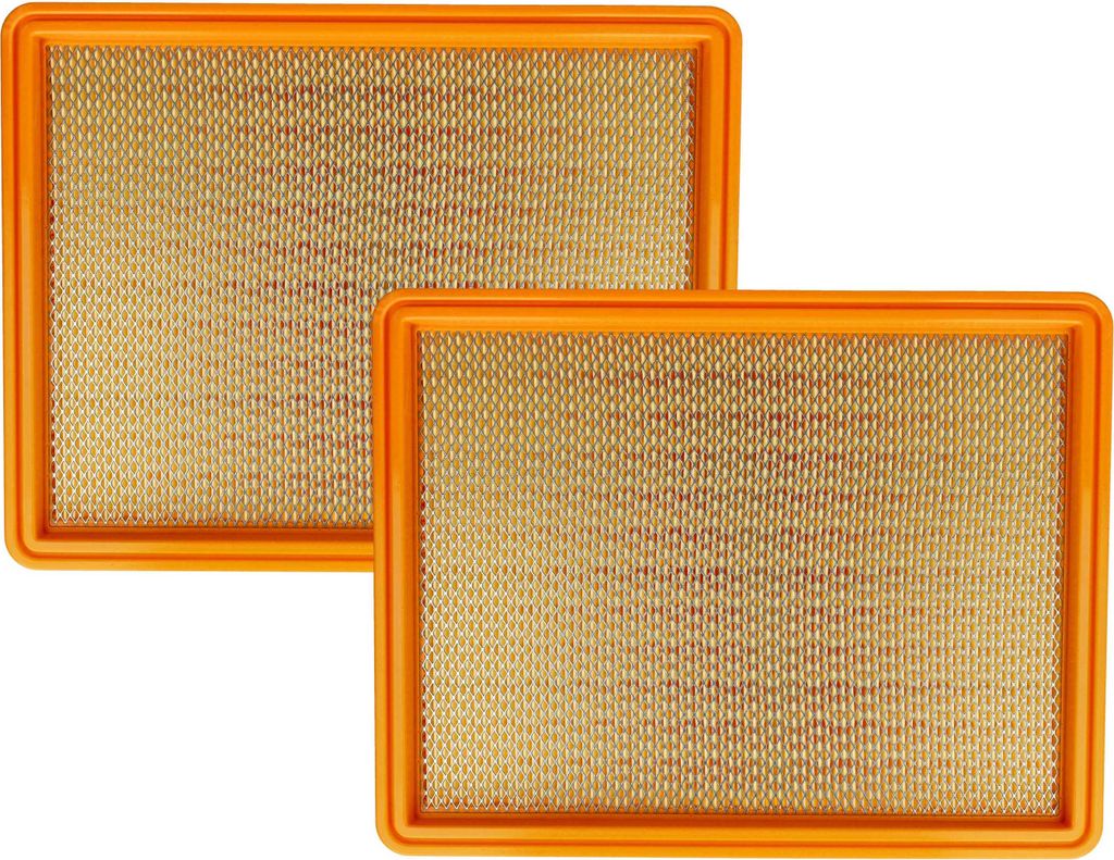 vhbw Filterset 2x Staubsaugerfilter Ersatz für Kärcher 5.731-020.0 Filter für Staubsauger - Hauptfilter, Flachfalten-Filter