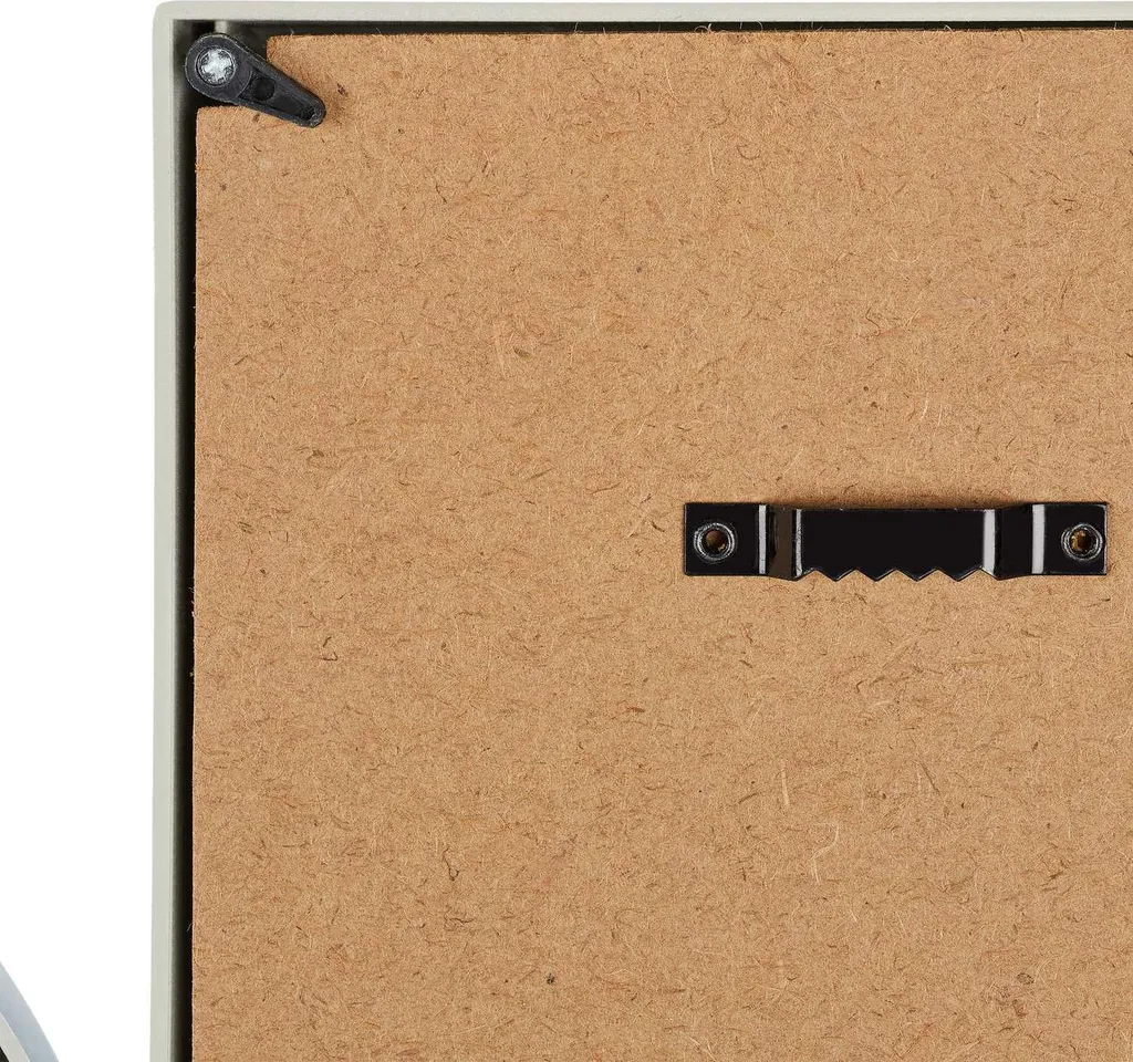 Cadre photo multiple 10 vues en bois blanc avec protection verre - 8