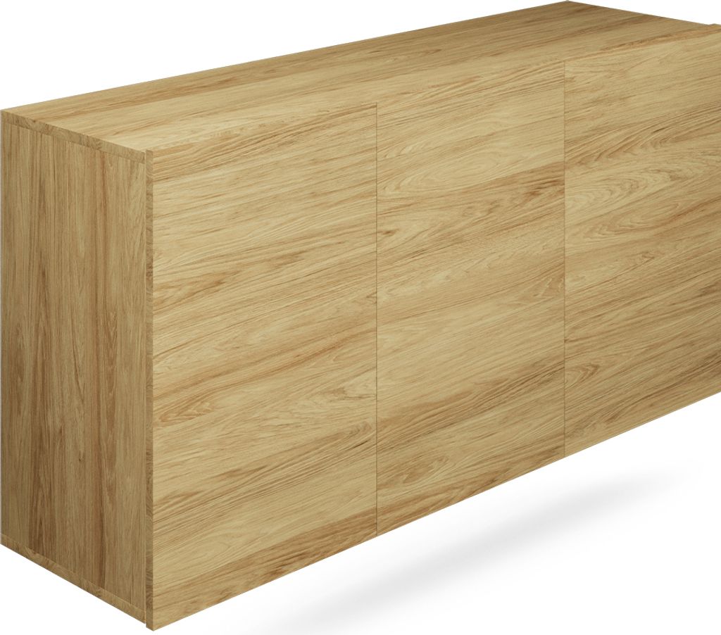 Buffet Idao mit 3 Türen, Holzoptik, 160cm Produktbild 