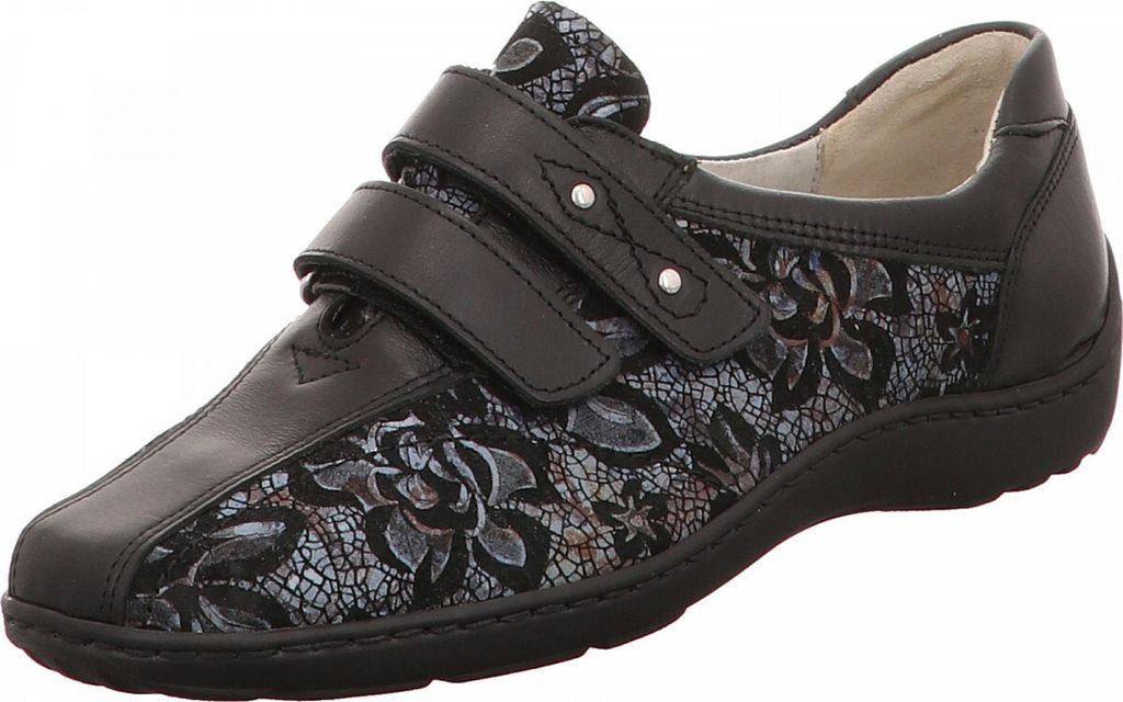 Waldläufer Straßenhalbs. Kletter in schwarz, Gr. 7.5