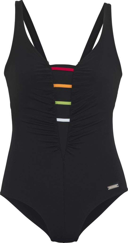 LASCANA Badeanzug schwarz Größe 40 Cup B