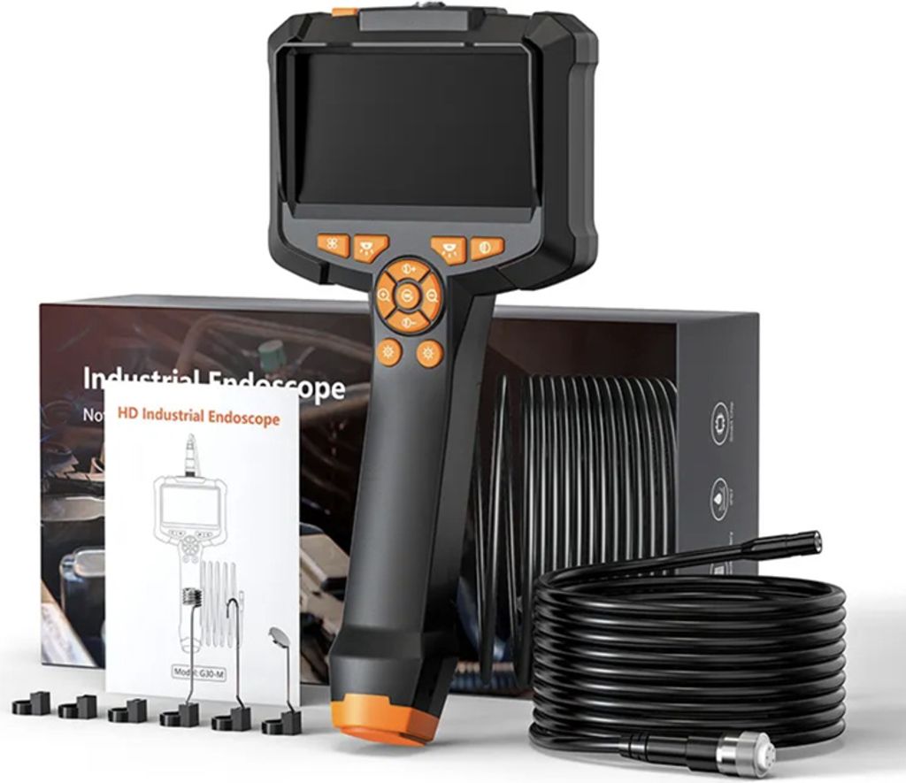 Inskam G30 Endoskop mit 4,3" Display, 8,5mm Sonde, 5m Festkabel