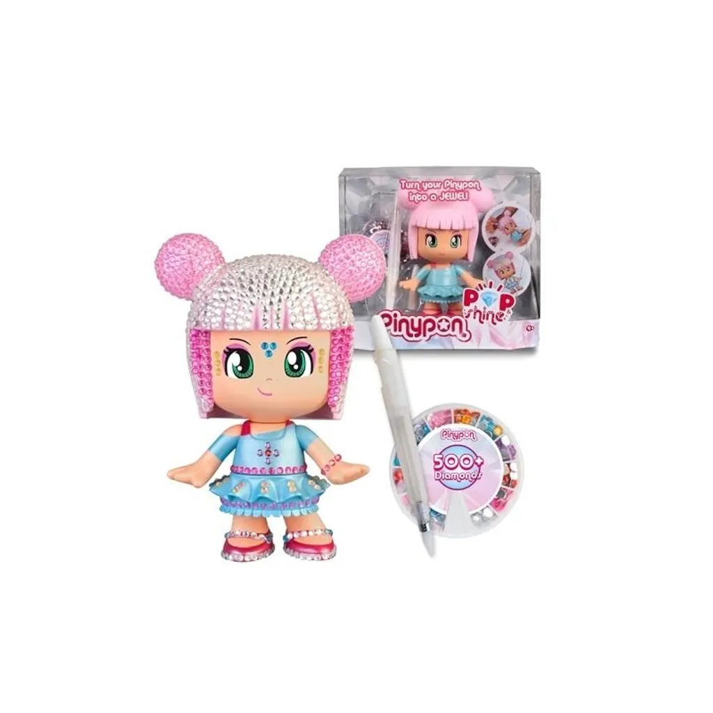 Poupée Pinypon Pop & Shine Rosa cadeau idéal de loisirs créatifs enfants