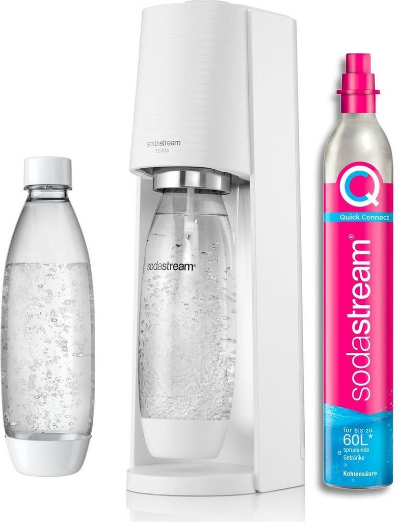 SodaStream Soda Maker Terra Valuepack White z 2 butelkami Zdjęcie produktu 