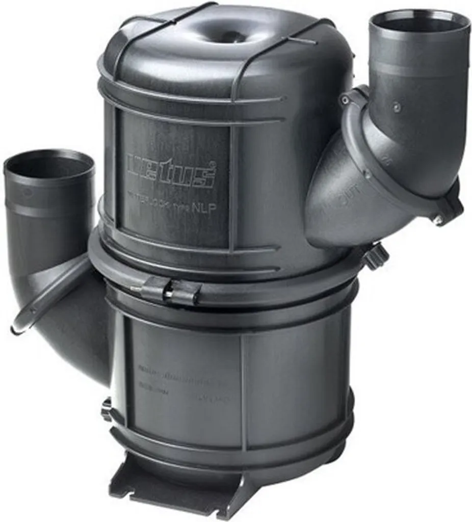 Waterlock Vetus NLP75 rotatif pour échappement de bateau Ø 75 mm