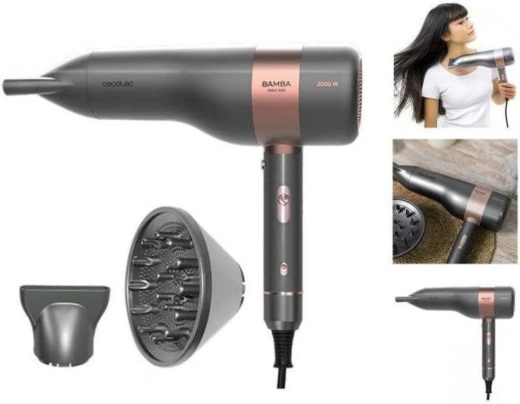 Cecotec Bamba IoniCare 6000 RockStar Vision - Phon Digitale 2000W Offerta - 8