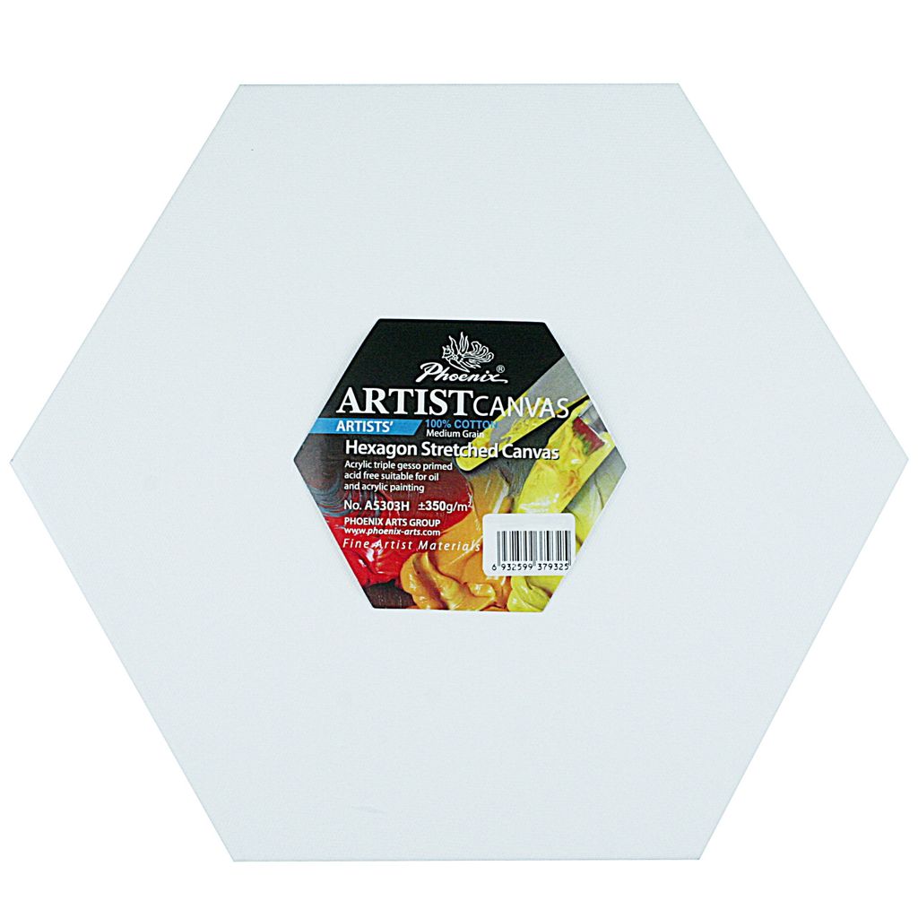 Podklad na maľovanie hexagon| Nosné rámy na plátno | Obrázok produktu 