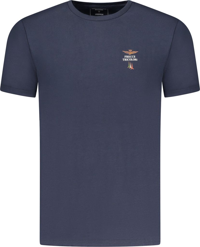 Modisches Herren T-Shirt Blau – Vielseitig mit Abnehmbarem Design