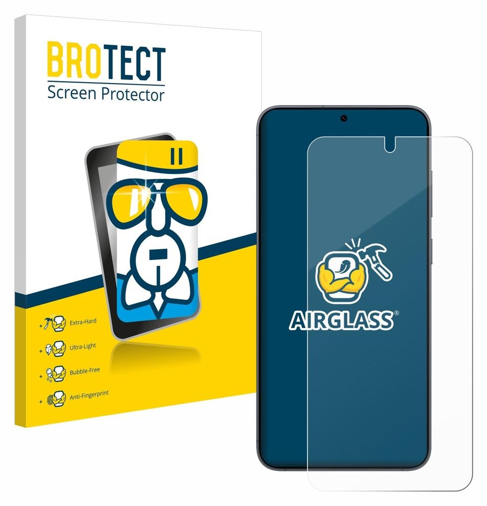 BROTECT Schutzglas für Samsung Galaxy S25 Schutzfolie Produktbild 
