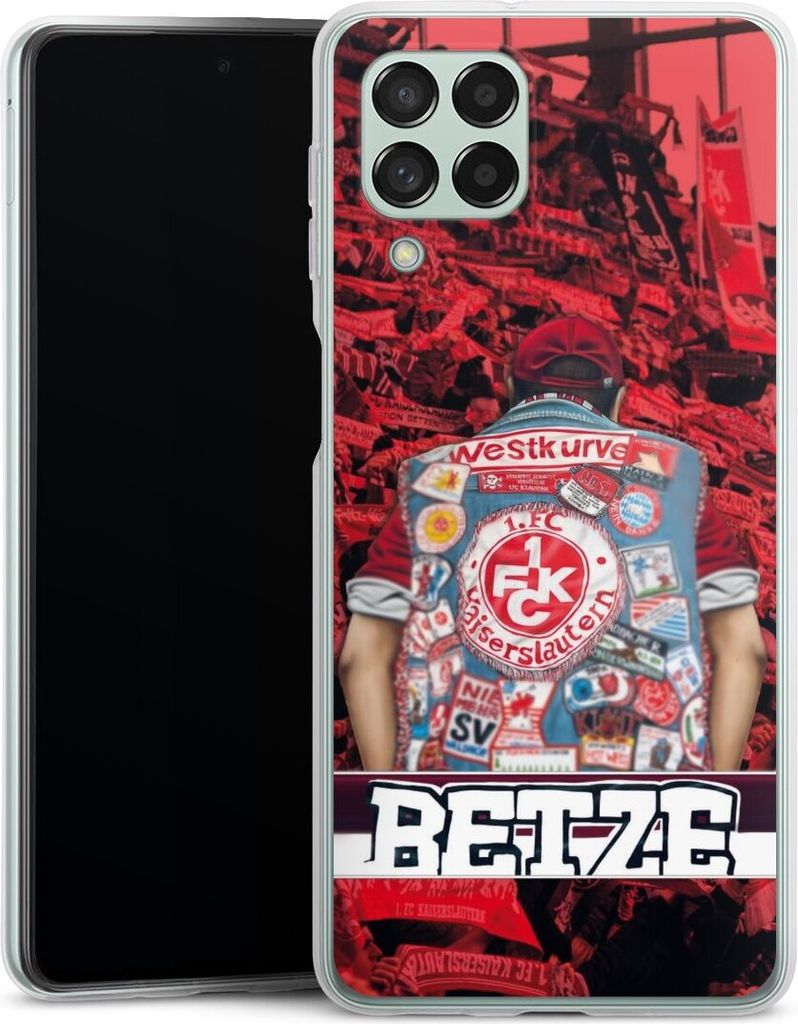 DeinDesign Handyhülle für Samsung Galaxy M53 5G Silikon Hülle Case Smartphone Schutzhülle 1. FC Kaiserslautern 1. FCK Offizielles Lizenzprodukt