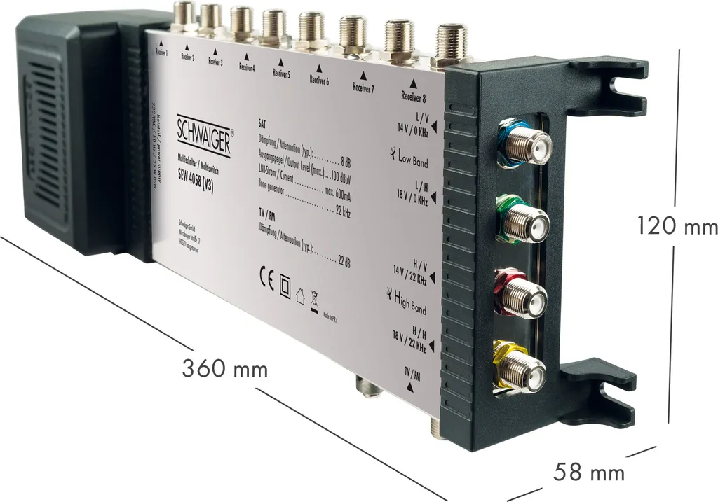 Solution Distribution Satellite pour Maison avec 8 Prises TV Indépendantes - 5