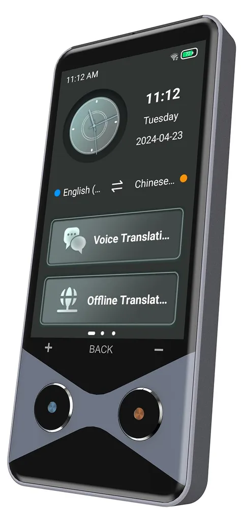 Traducteur Vocal Instantané 137 Langues - Appareil de Traduction T9 PRO