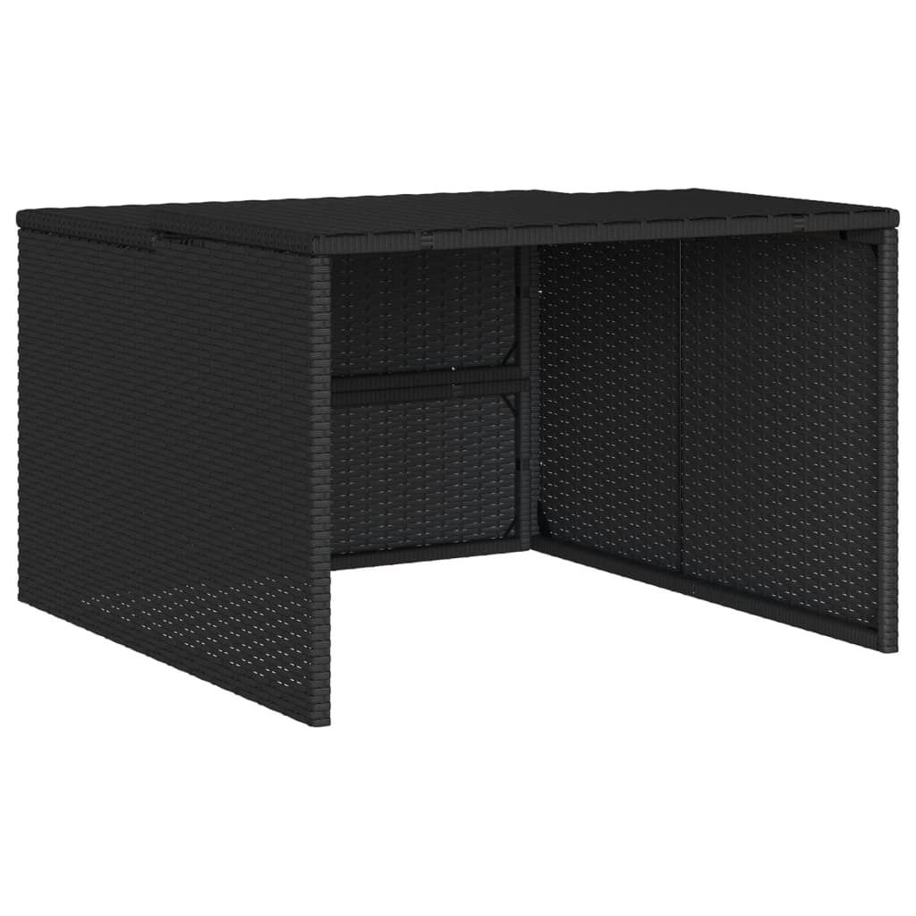vidaXL Garage per robot tosaerba Nero 86x90x52/57 cm in Immagine del prodotto 
