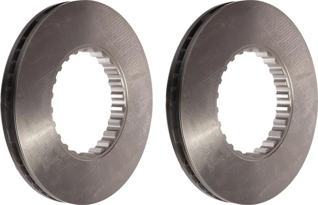 2 Disques de Frein Ventilés VALEO Ø 220mm pour Camions VOLVO FM