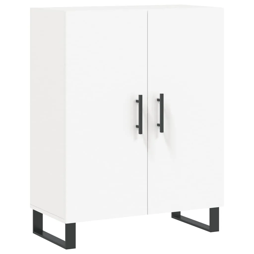 SYFAX™ Credenza Bianca Multistrato 69,5x34x90 cm - Sicura e Resistente