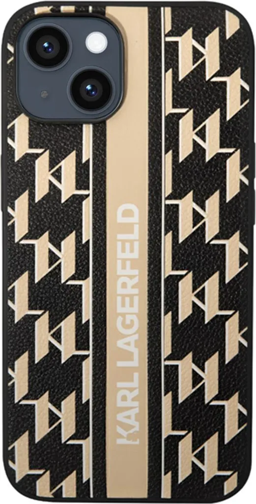 Custodia Rigida iPhone 14 Plus Karl Lagerfeld Marrone Monogram - 13