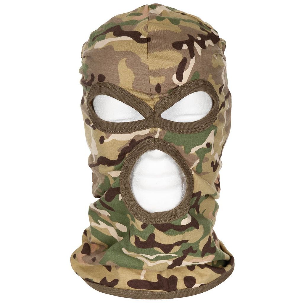 MFH Balaclava, 3-Loch, operation camo Produktbild 