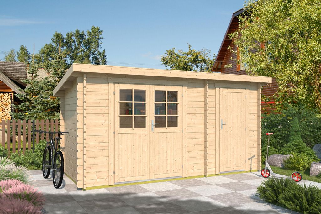 Fjordholz Gartenhaus Modell Annika 28 B