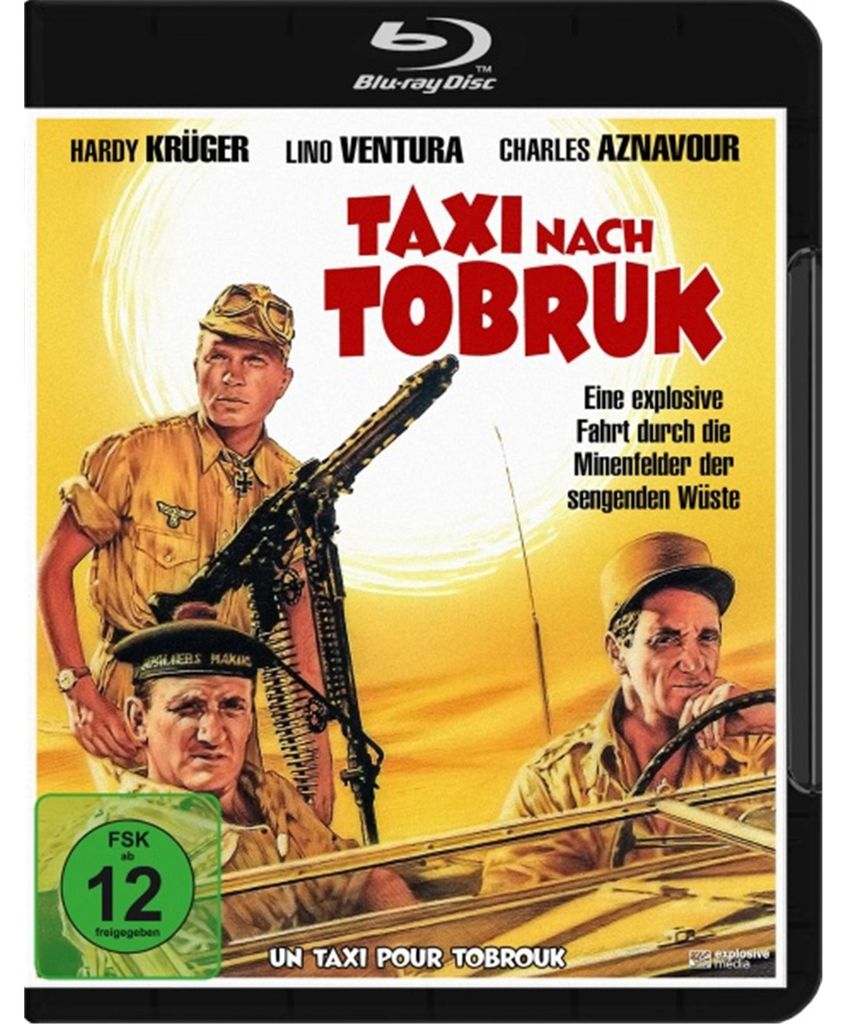 PLAION Taxi nach Tobruk, Film, Blu-ray, Deutsch, Französisch, 95 min, Taxi pour Tobrouk, Abenteuer